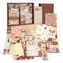 Kit Scrapbooking Vintage 345 Piezas Para Manualidades Diy Ca