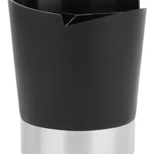 Dispensador Organizador De Pajillas Y Utensilios Negro 1l