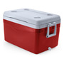 Hielera Portátil 50 Litros Ideal Para Camping Y Playa Rojo