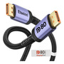 Cable Displayport 2.1 Certificado Vesa 2 Metros 80 Gbps 16k6 Gris