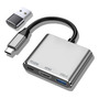Adaptador Usb C A Hdmi 4k 3 En 1 Para Laptop Smartphone Tabl
