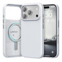 Funda Piel Sintética Para iPhone 17 Pro Max Compatible Magsa Blanco Fresco Nombre Del Diseño