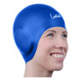 Gorra De Natación 3d Impermeable Para Adultos Silicona Azul Bluebonnet Blue Diseño De La Tela Adulto