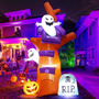 Árbol Hinchable Halloween 270 Cm Con Luces Led Decoración Ja