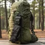 Bolsa De Accesorios Táctica Para Mochila Molle Negro 4 Compa Negro - 1pcs - Lado Derecho Diseño De La Tela