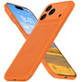 Funda Ultrafina Naranja Para iPhone 17 Pro Max 0.3 Mm Ligera Naranja Translúcido Nombre Del Diseño