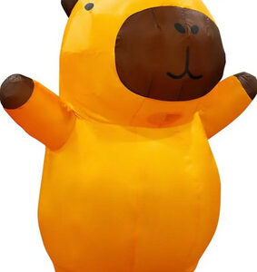 Disfraz Inflable De Capibara Para Adultos Unisex Color Café