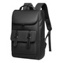 Mochila Vintage Para Computadora Portátil Para Hombres Y Muj Negro