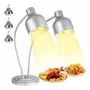 Lámpara Caliente Para Alimentos 500w Aceroinoxidable 2 Cabez