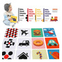 Tarjetas De Estimulación Visual Para Bebés 64 Tarjetas 0-36