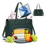 Bolsa Para Laptop Mujer 15.6 Pulgadas Con Lonchera Verde