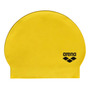 Gorro De Natación Unisex Amarillo Suave Y Elástico Para Fitn Amarillo Diseño De La Tela Una Talla
