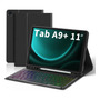 Funda Teclado Inalámbrica Bluetooth Para Samsung Galaxy Tab Negro