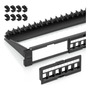 Panel De Conexión Keystone 24 Puertos Extraíbles Hdmi Rj45