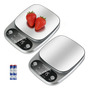 Báscula Digital De Cocina 2 Piezas Precisión 1g A 10kg Lcd Color 0 G