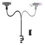 Soporte Ajustable Para Cámara Web Y Smartphone Negro 1 1 Kg Negro