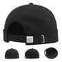 Gorra Ajustable Sin Ala Para Hombres Y Mujeres Color Negro