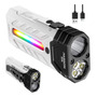 Linterna Recargable 3250 Lúmenes Rgb Impermeable 55 Modos Color De La Luz Color De La Linterna