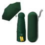Paraguas Plegable Mini 2 En 1 Con Protección Uv Resistente A