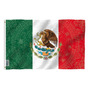 Bandera De México 91x152 Cm Poliéster Doble Costura Con Ojal