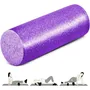 Rodillo De Espuma Epp 45cm Morado Para Yoga Y Masaje Muskel Morado
