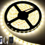 Tira Led 5m 300 Leds Impermeable Control Remoto Blanco Cálid Blanco Cálido