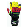 Guantes De Portero Adulto Multicolor Palma Plana Con Varilla Multicolor Adulto