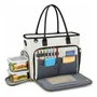 Bolsa Para Laptop Mujer Con Lonchera Integrada 15.6 Pulgadas