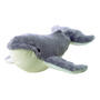 Peluche Ahab Ballena Gris Mini De Frijoles 20 Cm Para Todas Multicolor