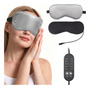Antifaz Térmico Para Ojos Usb 5 Niveles De Calor Gris