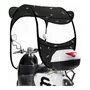 Toldo Impermeable Negro Para Motocicletas Y Scooters 278 Cm Negro Talla