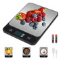 Báscula De Cocina Digital 10kg Pantalla Lcd Recargable Usb 10kg 0 G