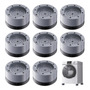 Almohadillas Antivibración Para Lavadora 8 Piezas Goma Pvc