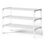 Estante Organizador De Zapatos Blanco Apilable 4 Niveles Mod
