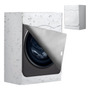 Funda Para Lavadora Carga Frontal Impermeable Plata 1 Unidad
