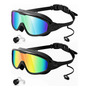 Gafas De Natación Antivaho Uv Ajustables Para Adultos Y Jóve