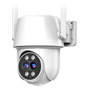 Cámara De Seguridad Exterior 4mp Lentes Duales Wifi 360 Color