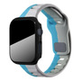 Carcasa Y Correa Para Iwatch Ultra 49mm Silicona Azul