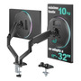 Soporte Doble Monitor De Mesa Para 2 Pantallas De 32 Pulgada Negro