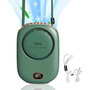 Ventilador Portátil Recargable 3 Velocidades Mini Verde Verde