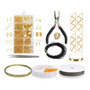 Kit Para Crear Joyas Accesorios Pendientes Pulseras Y Herram