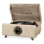 Tocadiscos Bluetooth 3 Velocidades Con Radio Fm Y Altavoces Farmhouse Oatmeal