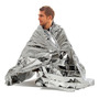Manta Térmica Supervivencia 140x210cm Resistente Al Agua Plata