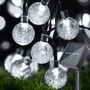 Cadena De Luz Solar 30led 6.5m Impermeable Para Jardín Color De Las Luces