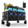 Carro Plegable Resistente 205 Kg Con Ruedas Para Exterior E