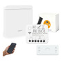 Apagador Inteligente Inalámbrico Compatible Con Alexa Y Goog 0 A Voltaje Nominal 1t + 1r