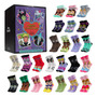 Calcetines Disney Princesas Y Villanos 24 Pares Para Chicas