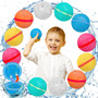 Globos Reutilizables De Agua 12 Piezas Para Diversión Exteri [multi-color]