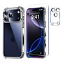 Funda iPhone 17 Pro Max 3 En 1 Cristal Templado Antichoque Blanco Nombre Del Diseño