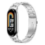Correa De Acero Inoxidable Para Xiaomi Band 8 9 10 Plateada